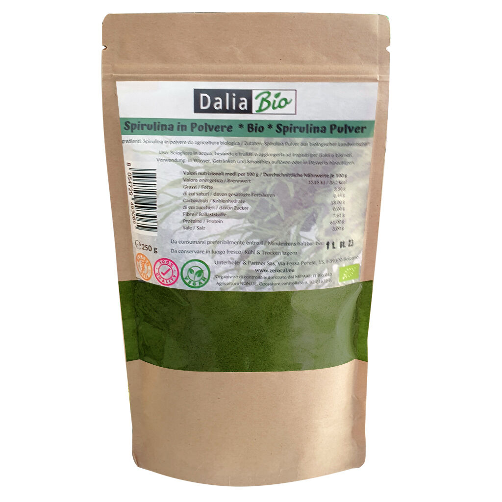 Dalia Bio Spirulina In Polvere Bio 250 Gr