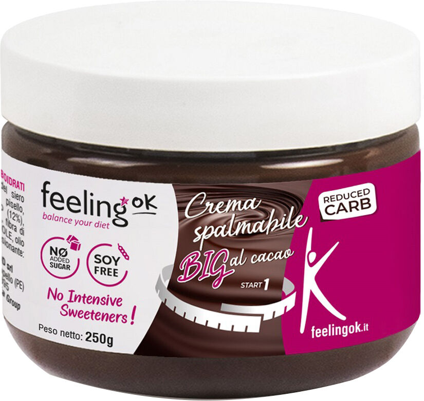 Feeling Ok Start Crema Spalmabile Al Cacao 250 Gr