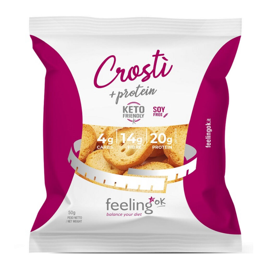 Feeling Ok Crosti' + Protein 50 Gr Naturale