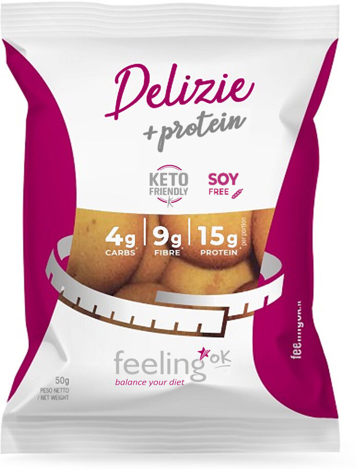 Feeling Ok Delizie + Protein 50 Gr Albicocca