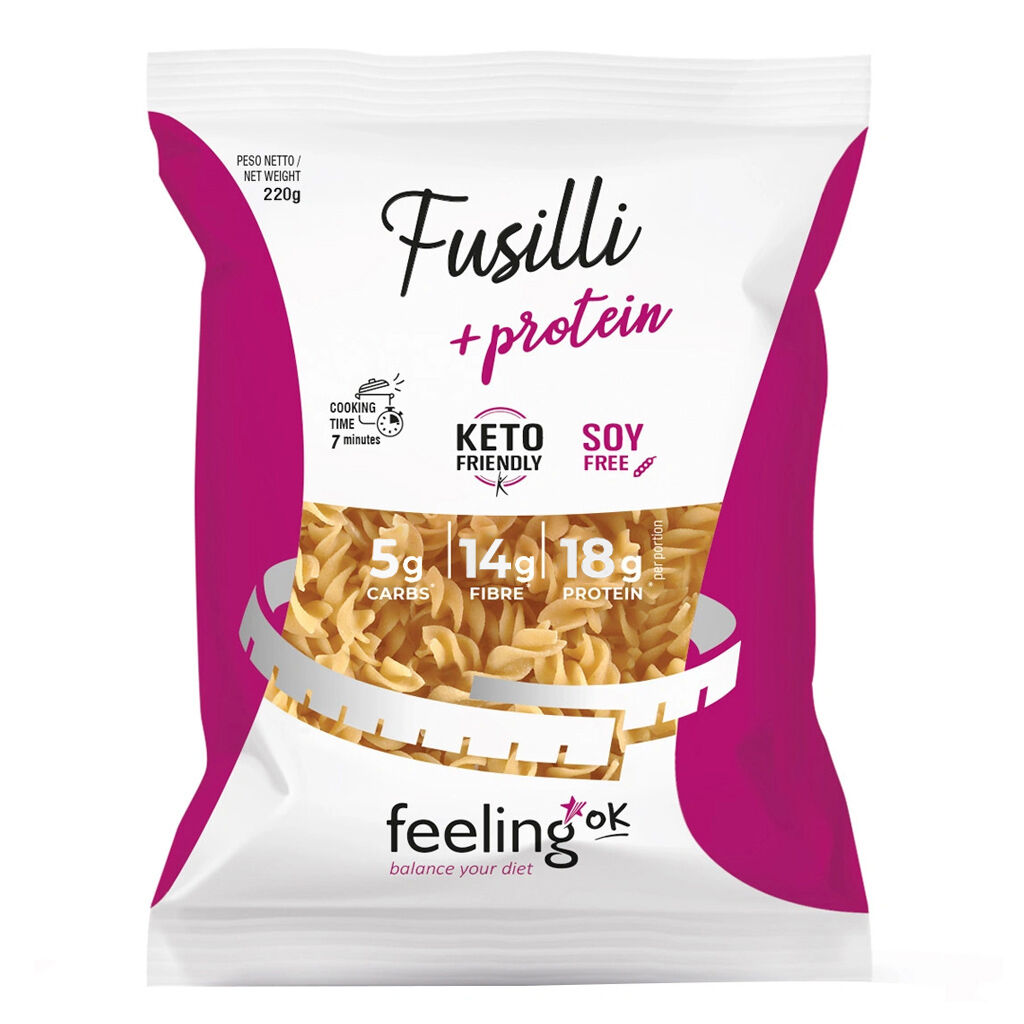 Feeling Ok Fusilli + Protein 220 Gr
