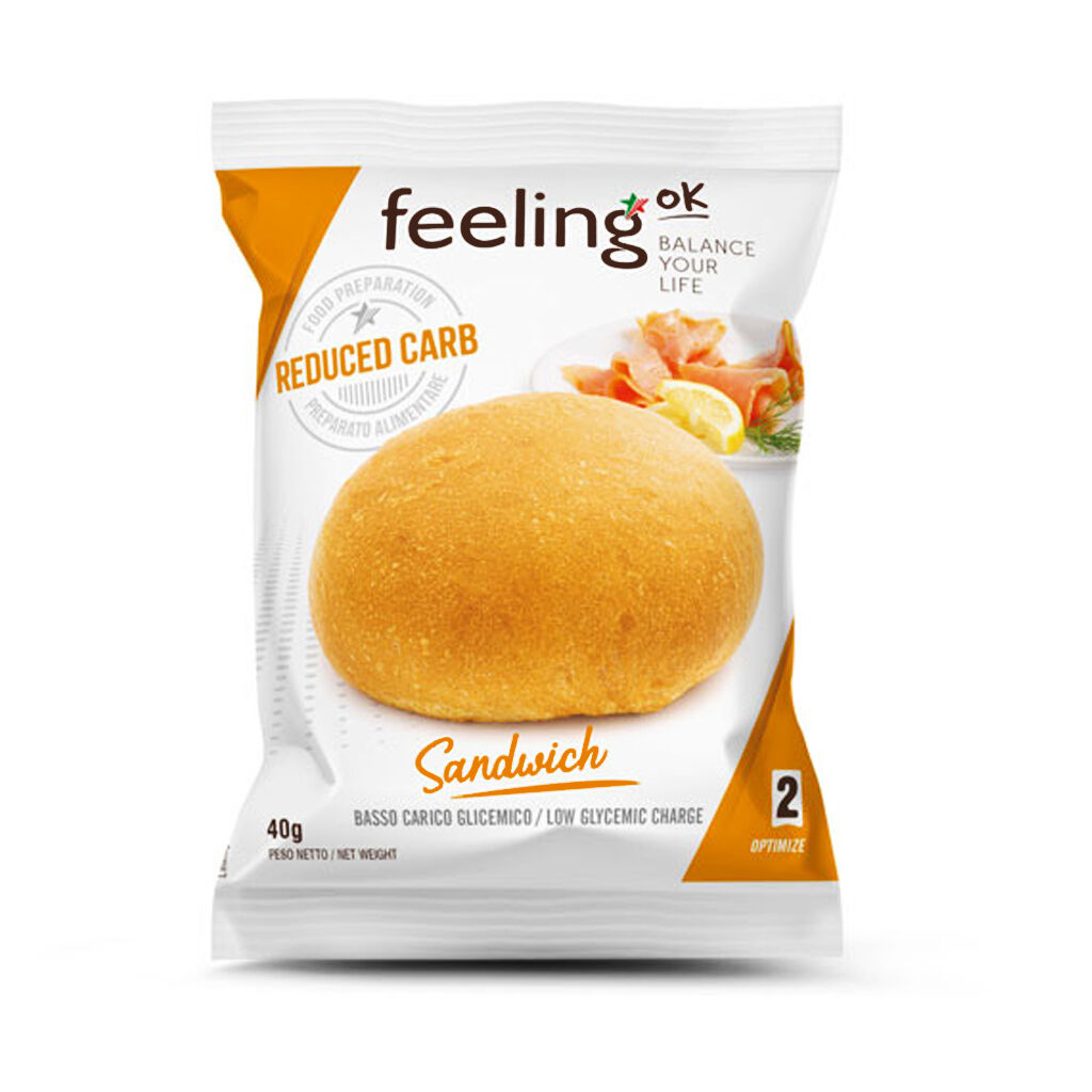 Feeling Ok Optimize Sandwich 40 Gr Naturale