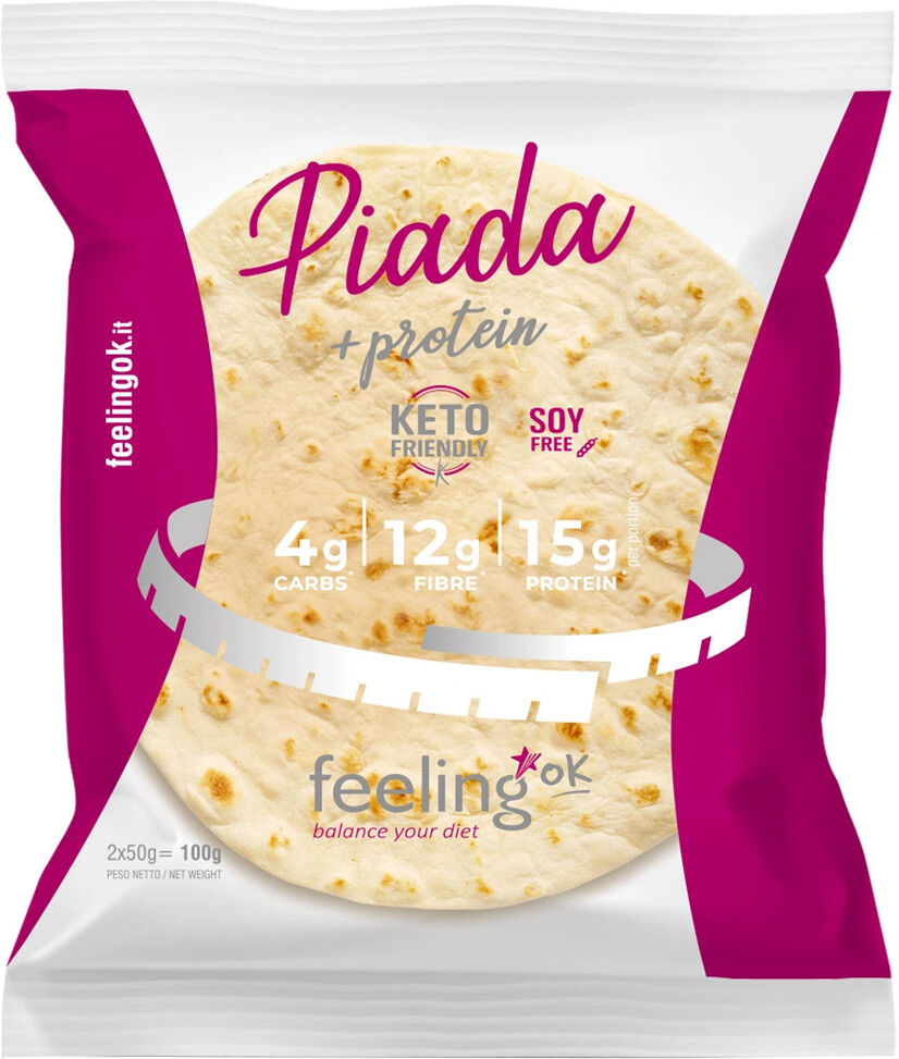 Feeling Ok Piada + Protein 2 X 50 Gr