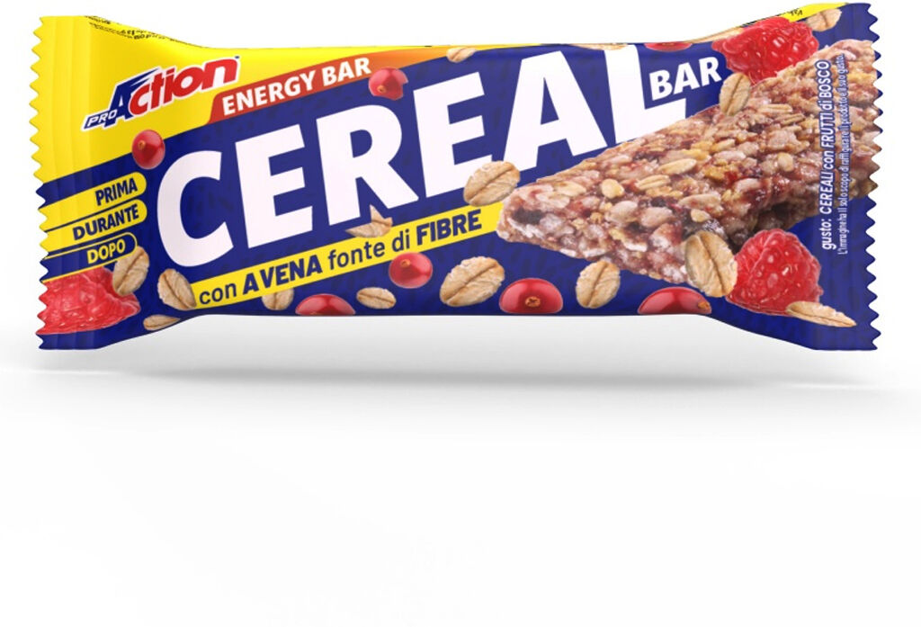 Proaction Cereal Bar 45 Gr Frutti Di Bosco