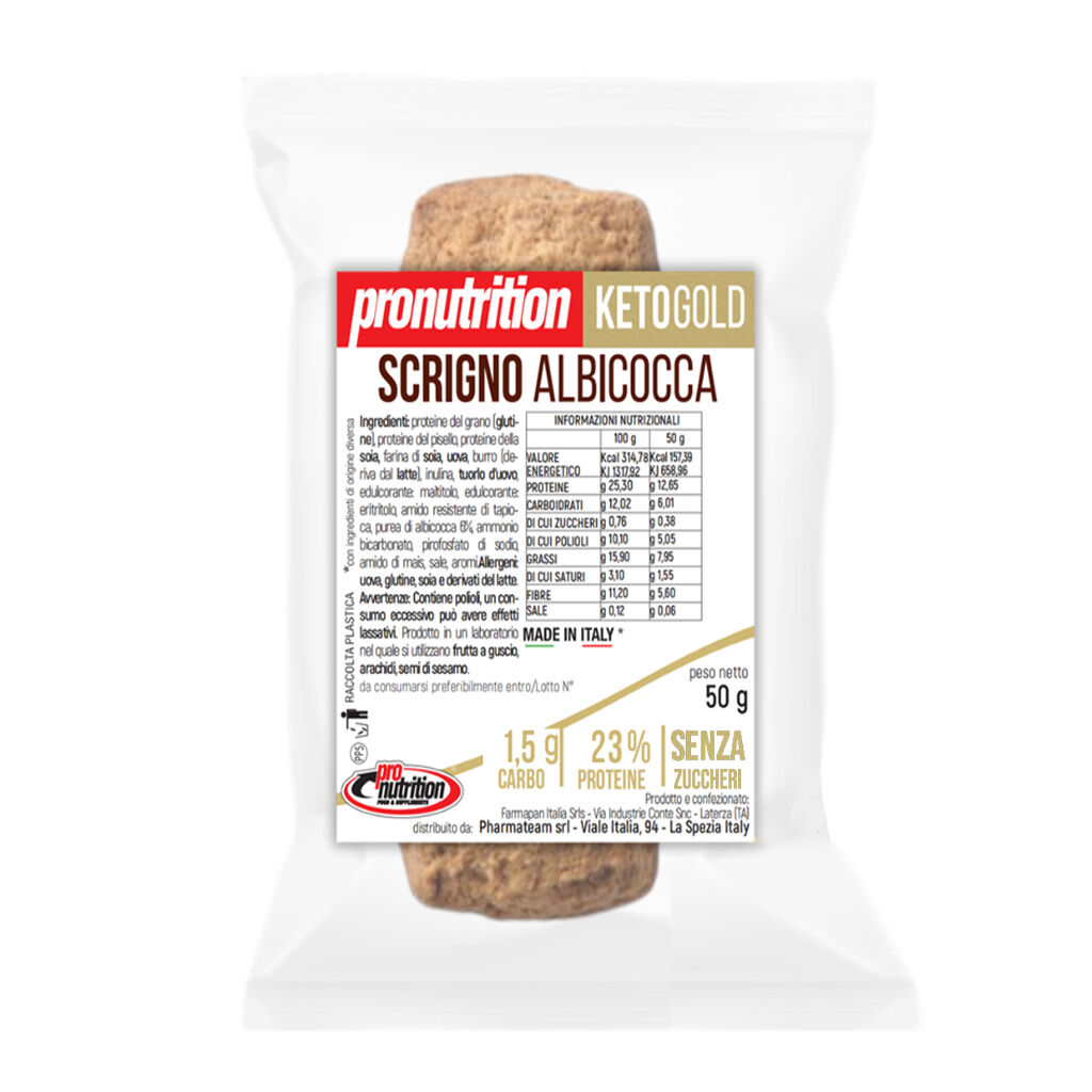 Pro Nutrition Food Pro Nutrition Scrigno Albicocca 50 Gr