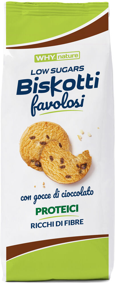 Why Nature Biskotti Favolosi 150 Gr Gocce Di Cioccolato