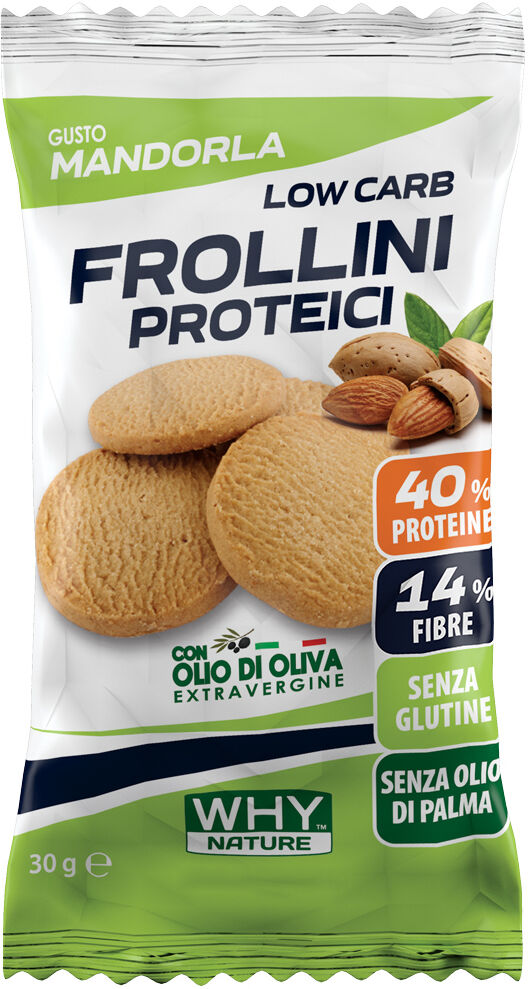 Why Nature Frollini Proteici 30 Gr Mandorla