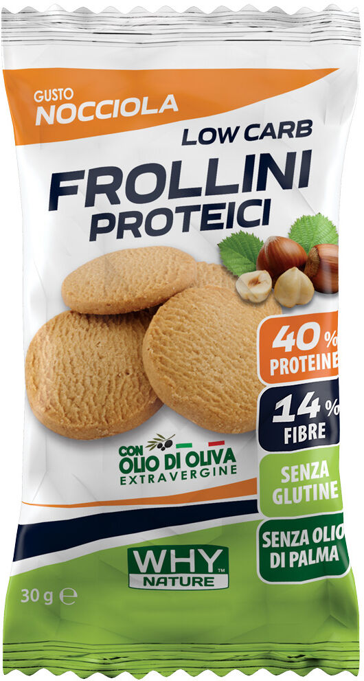 Why Nature Frollini Proteici 30 Gr Nocciola