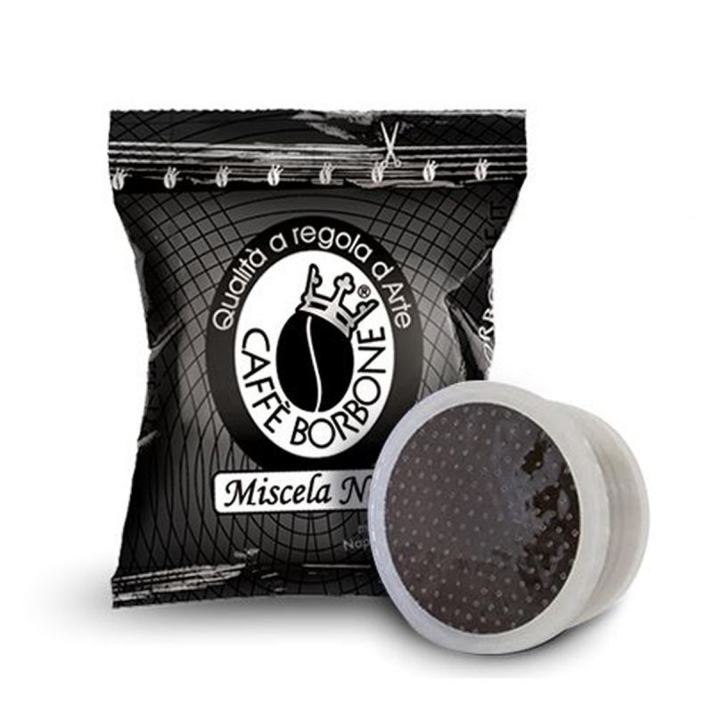 Caffè Borbone 50 Capsule Lavazza Espresso Point  Miscela Nera