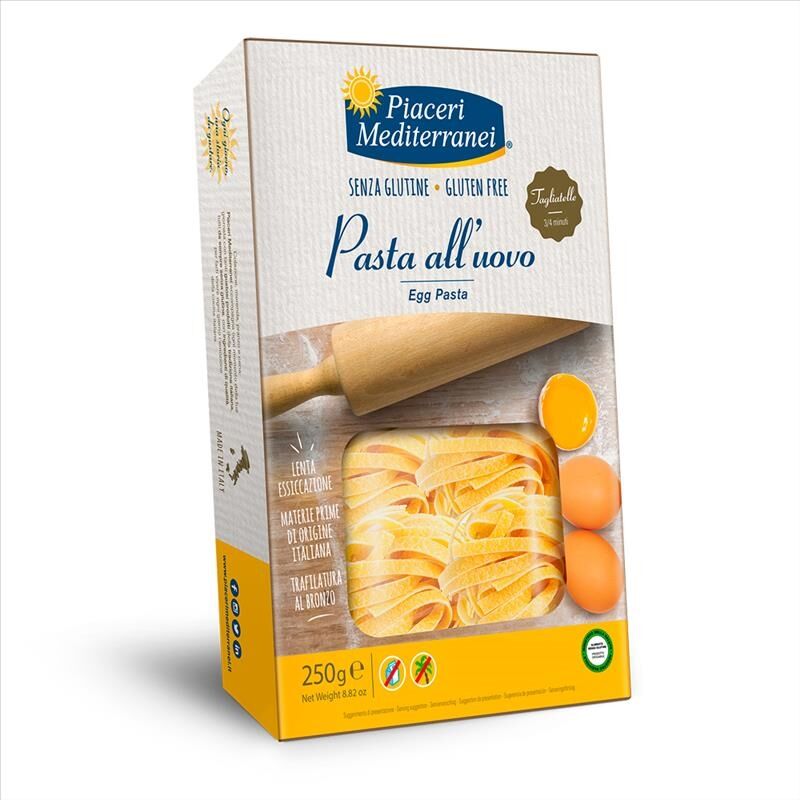 Piaceri Mediterranei Tagliatelle All'Uovo Senza Glutine 250 g