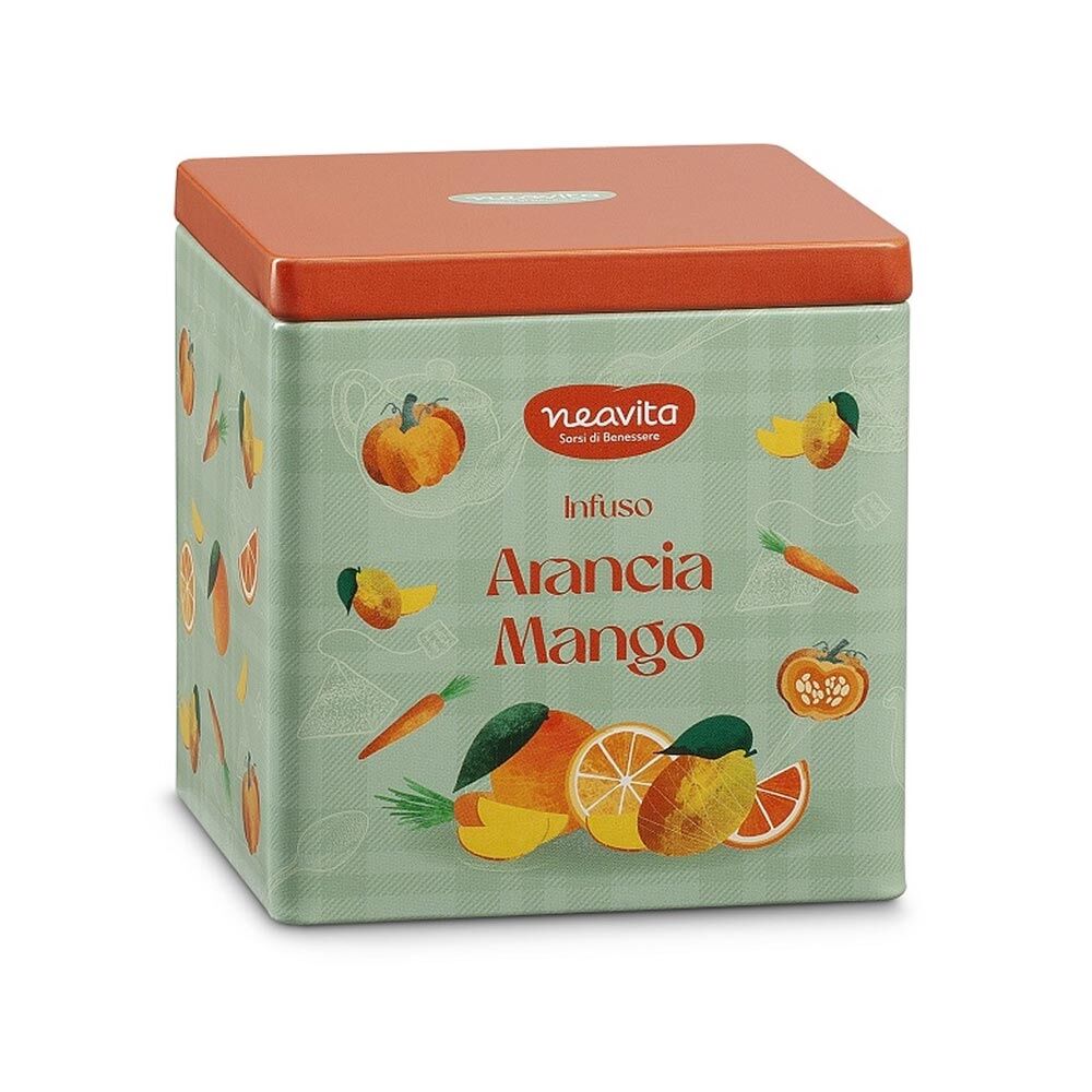 Neavita Happy Fruits - Arancia e Mango Tisana, 10 filtroscrigno