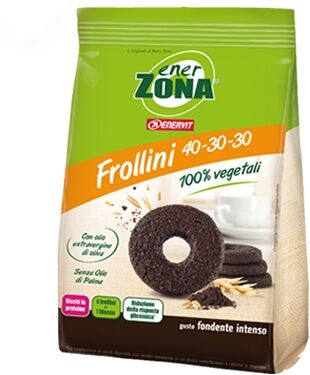 EnerZona Frollini Fondente Intenso 40-30-30 100% Vegetali 250 g