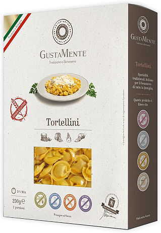 Taste Italy Srl Gustamente Tortellini Prosciutto 250 G