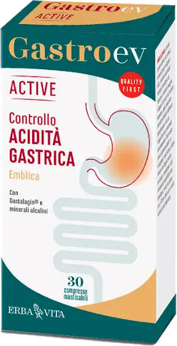 Erba Vita Gastro Ev Active 30 Compresse