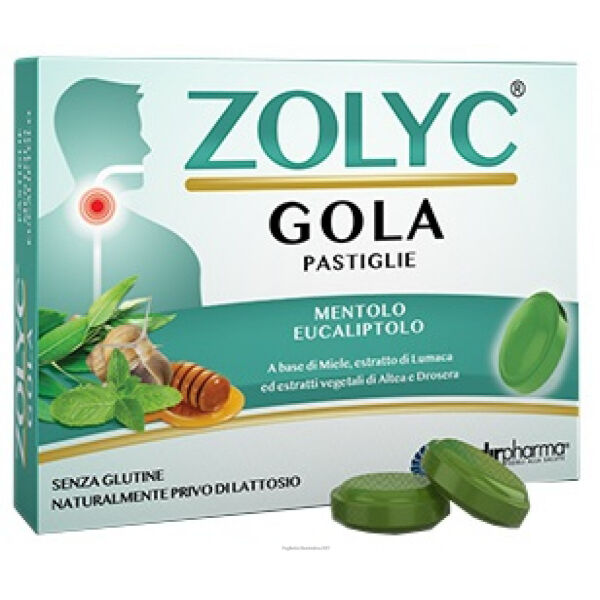 Shedir Pharma Srl Unipersonale Zolyc Gola Mentolo Eucalipto 36 Pastiglie