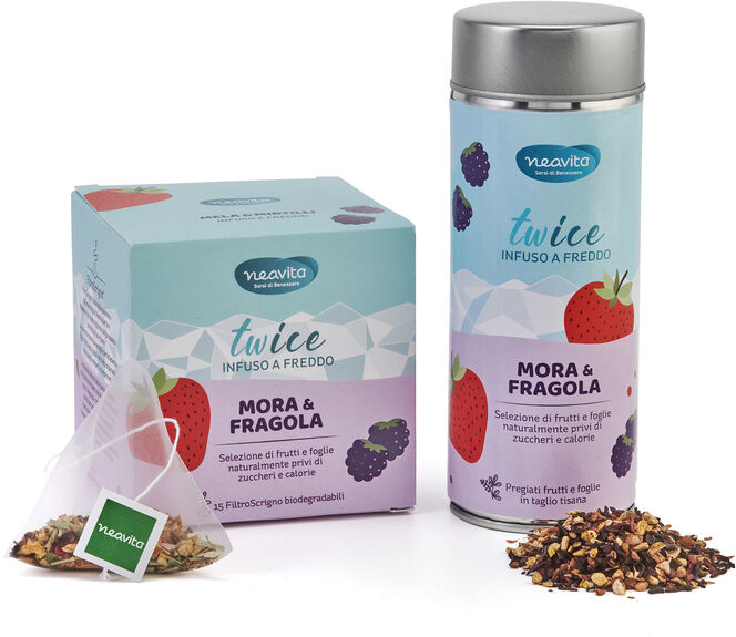 Hp Italia Srl Infuso Twice Mora E Fragola 15 Filtri