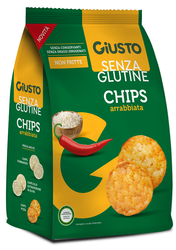 Contecom Linea Giusto Giusto S/g Chips Arrabb.40g