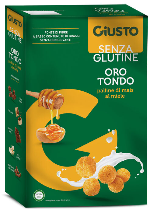 Farmafood Srl Giusto S/g Oro Tondo*miele250g