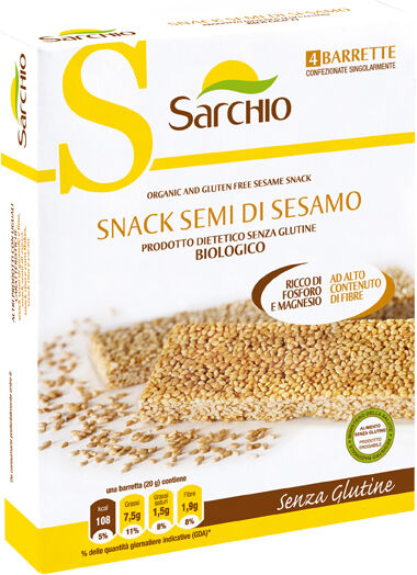 Sarchio Spa Sarchio Snack Semi Sesamo 80g