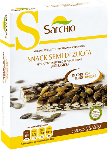 Sarchio Spa Sarchio Snack Semi Zucca 80g