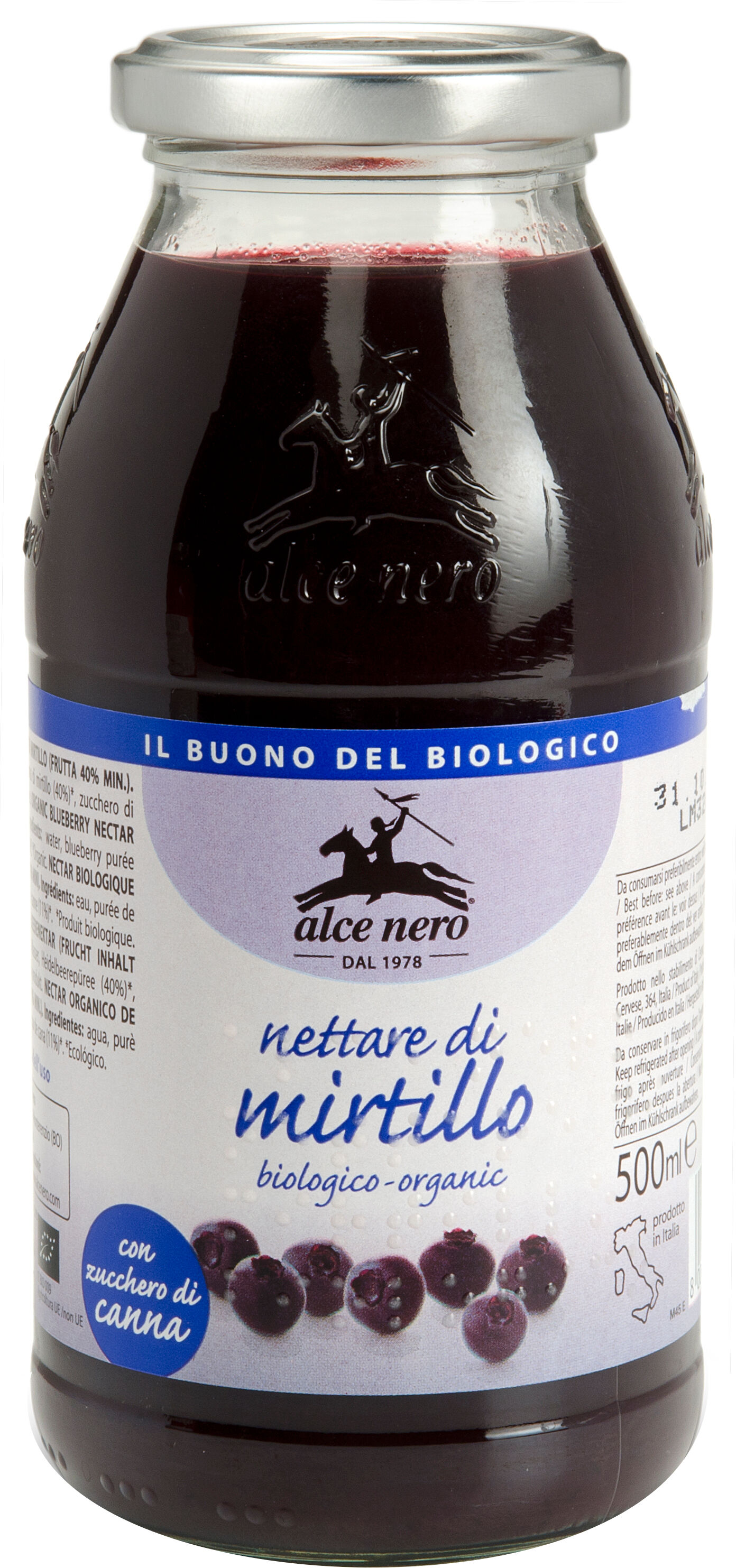 Alce Nero Alce Nett.Mirtillo Bio 500ml