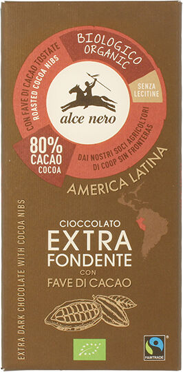 Alce Nero Spa Alce Tavoletta Cioccolato Extra - Fondente 100 G