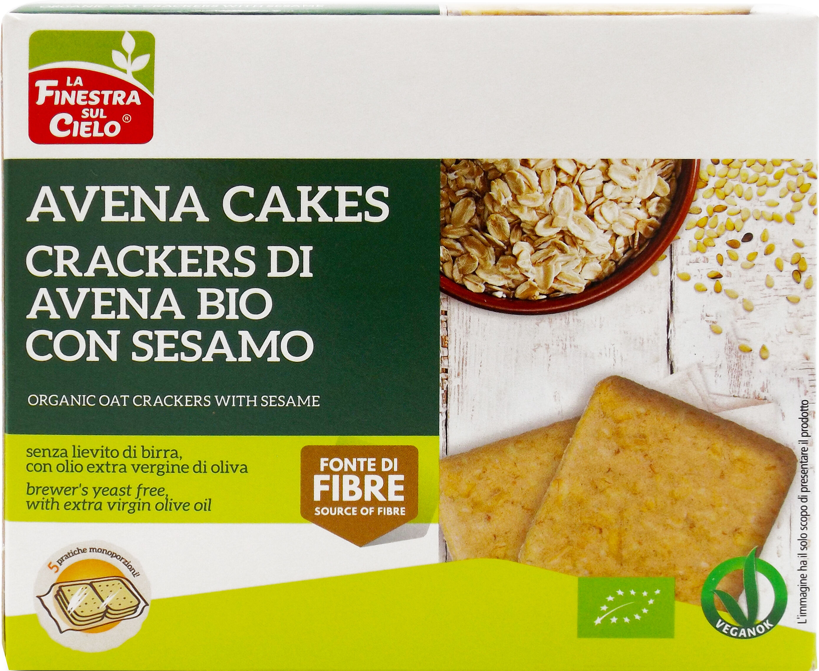 Biotobio Srl Fsc Crackers Avena+sesamo 250g