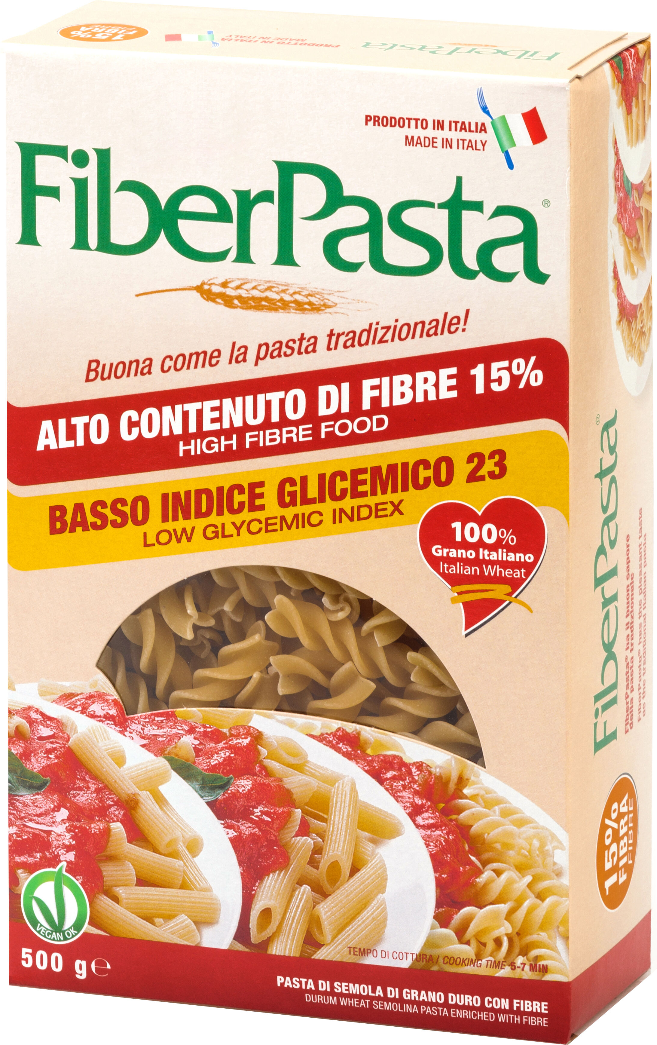 Fiberpasta Srl Fiberpasta Diet.Fusilli 500g