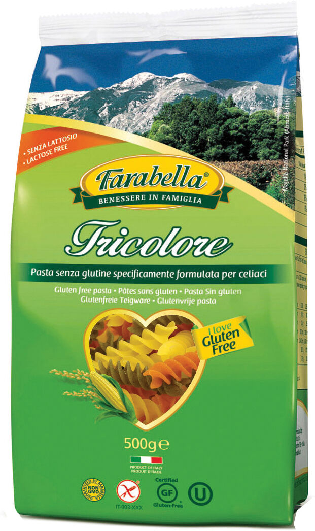 Bioalimenta Srl Farabella Fusilli Tricol 500g