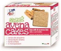 La Finestra Sul Cielo Fsc Sweet Avena Cakes Biscotti Di Avena Alla Cannella Bio Senza Lievito Di Birra Senza Latte Con Olio Di Girasole Senz Aolio Di Palma 250 G