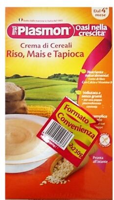 Plasmon (Heinz Italia Spa) Plasmon Cereali Riso/mais/tapioca 2 X 230 G