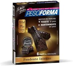 Nutrition & Sante' Italia Spa Pesoforma Barretta Double Dark 6 Pasti 12 X 31 G