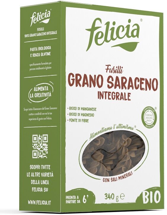 Molino Andriani Srl Felicia Bio Saraceno Fusilli 340 G