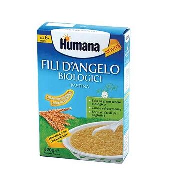 Humana Italia Spa Humana Fili D'Angelo Pastina Biologica 320 G