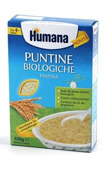 Humana Italia Spa Humana Puntine Biologiche Pastina 320 G
