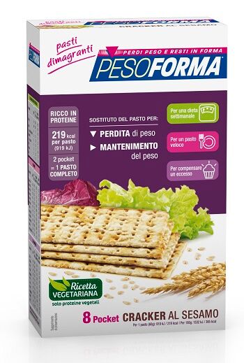 Nutrition & Sante' Italia Spa Pesoforma Cracker Sesamo 240 G