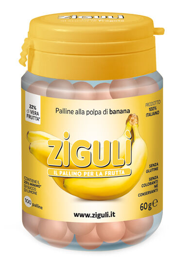 Falqui Prodotti Farmac. Srl Ziguli Banana 100 Palline 60 G