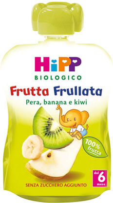 Hipp Italia Srl Hipp Bio Frutta Frullata Pera Banana Kiwi 90 G