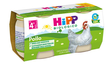 Hipp Italia Srl Hipp Bio Hipp Bio Omogeneizzato Pollo 2x80 G