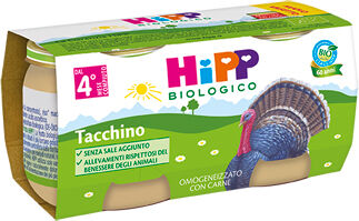 Hipp Italia Srl Hipp Bio Hipp Bio Omogeneizzato Tacchino 2x80 G