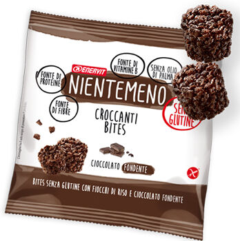 Enervit Spa Nientemeno Bites Cioccolato Fondente 5 X 23 G