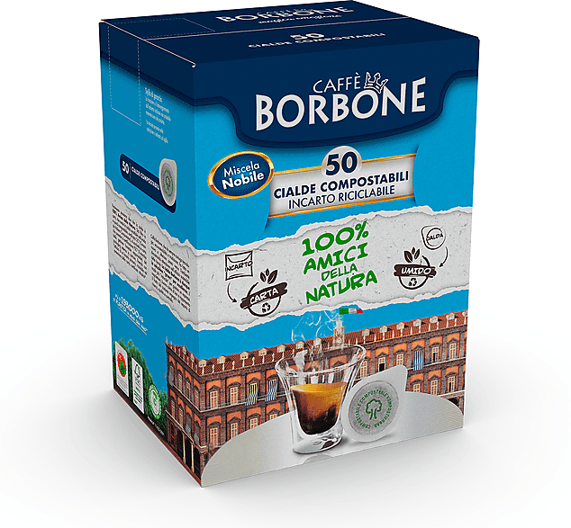 CAFFE BORBONE Caffè in cialde E.S.E MISCELA NOBILE 50PZ