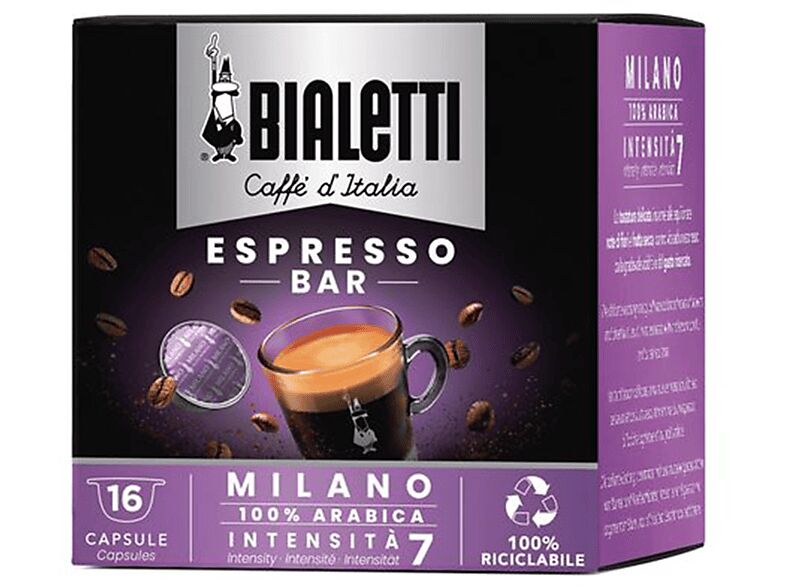 Bialetti Capsule Espresso Milano BOX 16 CAPSULE MILANO