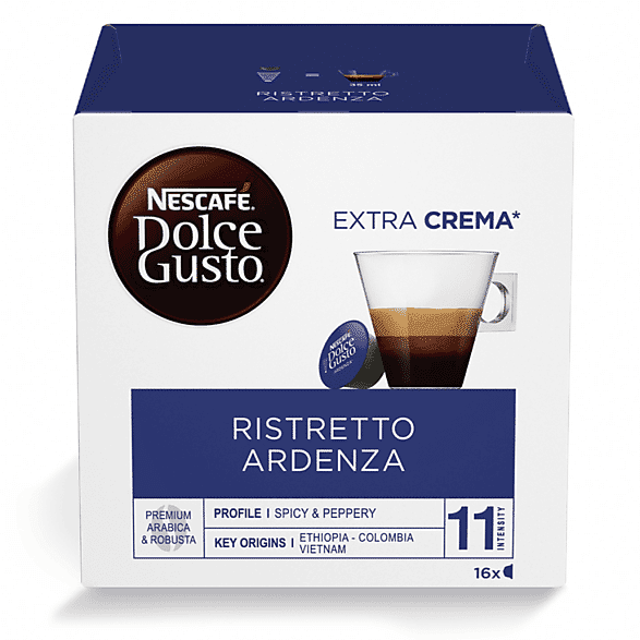 NESCAFE' DOLCE GUSTO Capsule Dolce Gusto Ristretto Ardenza NDG RISTRETTO ARDENZA