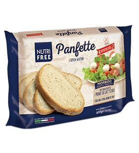 Nutrifree Nutri Free Panfette Pane A Fette Senza Glutine Nuova Ricetta 300 g