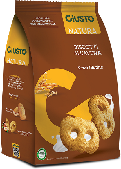 Giusto Senza Glutine Biscotti Avena 250 g