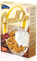 Piaceri Mediterranei CerealOro Fiocchi Di Riso Mais E Cioccolato Senza Glutine 2