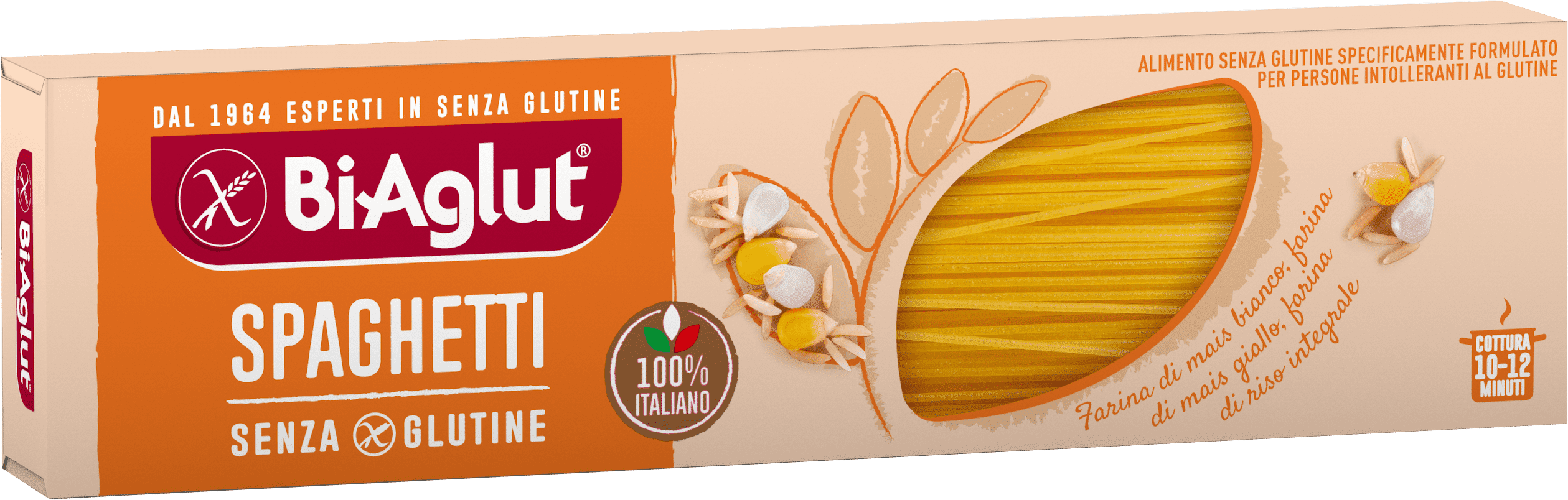 Biaglut Pasta Lunga Spaghetti Senza Glutine 500 Gr