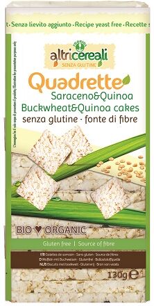 Probios Altri Cereali Quadrette Al Grano Saraceno E Quinoa Biologico 130 g