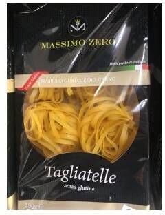 Massimo Zero Tagliatelle Pasta Senza Glutine 250 g